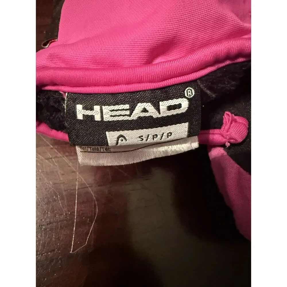 Head Girls Youth Size Small Gloves Pink Purple Waterproof Warm Ski Mittens Snow